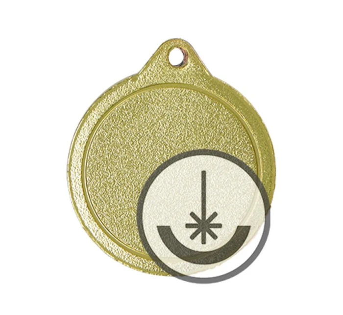 Laserem gravírovaná medaile - RMI