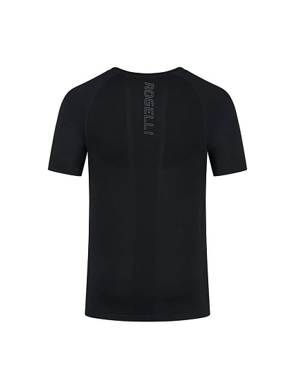 Rogelli koszulka do biegania ESSENTIAL czarna 2XL Rogelli koszulka do biegania ESSENTIAL czarna 2XL