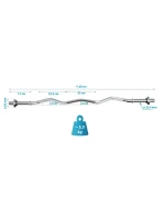 Gryf 1200 mm lehce zlomený se závitem Gryf 1200 mm lehce zlomený se závitem