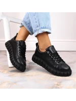 Big Star W INT1919 černé boty na platformě Big Star W INT1919 černé boty na platformě