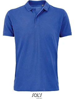 SOL'S Planet Men Pánské piqué polo z bio bavlny 25.3566 royal blue