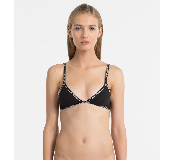 Podprsenka bez kostice QF1752E-001 černá - Calvin Klein