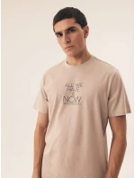 Pánské pyžamo  Béžová / tmavě modrá  model 21865046 - Henderson