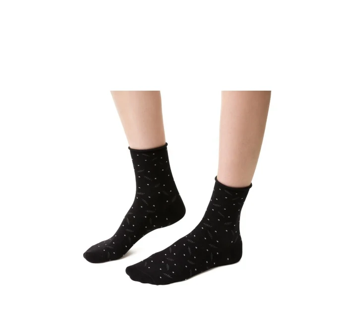 Vzorované netlačící ponožky Steven art.099 35-40