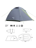 stan NILS Explorer pro 3  šedý model 21332453 - Nils Extreme