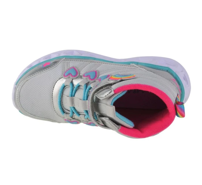 Skechers Sweetheart Lights - Sweet Styling 302668L-SMLT Silver 32 Skechers Sweetheart Lights - Sweet Styling 302668L-SMLT Silver 32