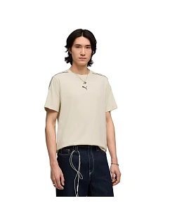 Pánské tričko Puma Tape Tee beige 691693 87