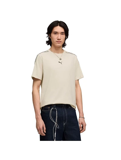 Pánské tričko Puma Tape Tee beige 691693 87 Pánské tričko Puma Tape Tee beige 691693 87