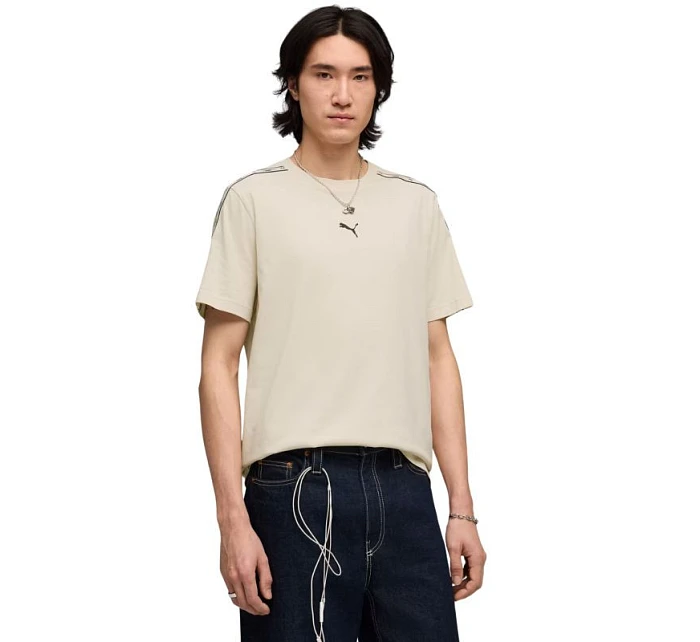 Pánské tričko Puma Tape Tee beige 691693 87 Pánské tričko Puma Tape Tee beige 691693 87