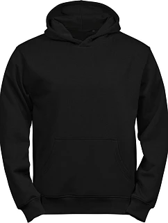 Tee Jays TJ 5152B Dětská mikina s kapucí z těžké bavlny "Unlabeled" 18.515B black