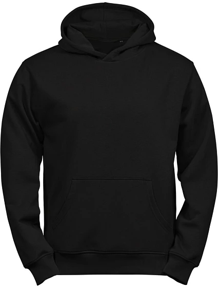 TJ Dětská mikina s kapucí z těžké bavlny "Unlabeled" black model 22465006 - Tee Jays TJ Dětská mikina s kapucí z těžké bavlny "Unlabeled" black model 22465006 - Tee Jays