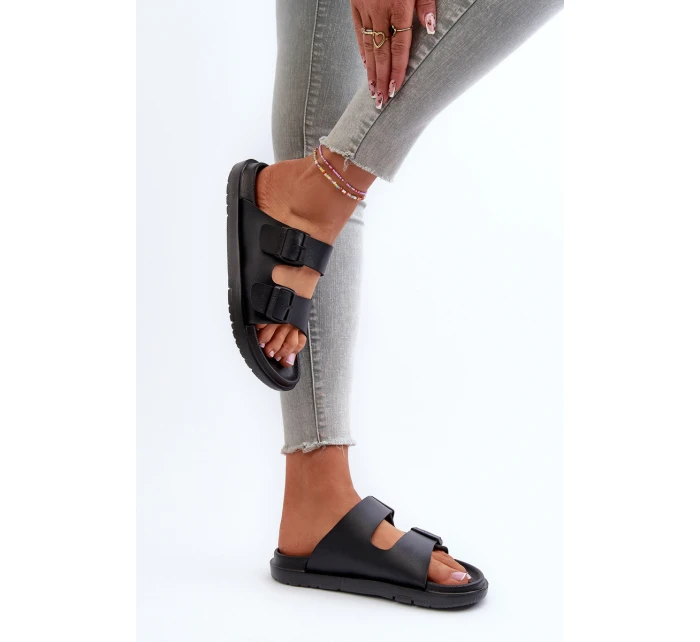 Lehké Pěnové Dámské Žabky S Big Star Černé model 21660710 - Big Star Shoes