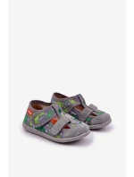 Pantofle Dětské Na Suchý Zip S model 21682738 - Milami