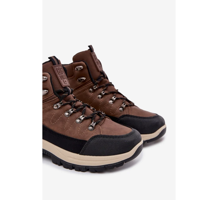 Pánské Trekingové Boty Big Star SS174049 Hnědé