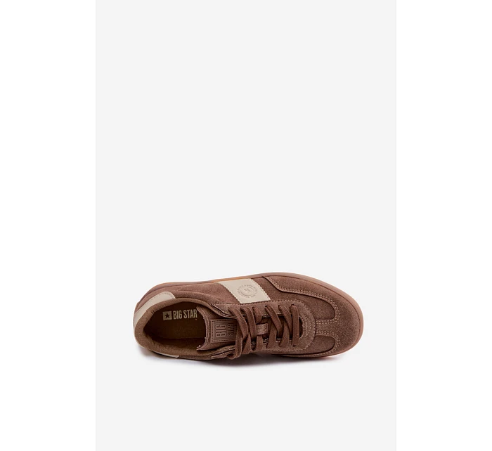 Dámské tenisky Big Star model 22100888 hnědé - Big Star Shoes