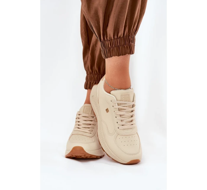 Dámské sportovní boty Big Star HI-POLY SYSTEM – béžové Dámské sportovní boty Big Star HI-POLY SYSTEM – béžové