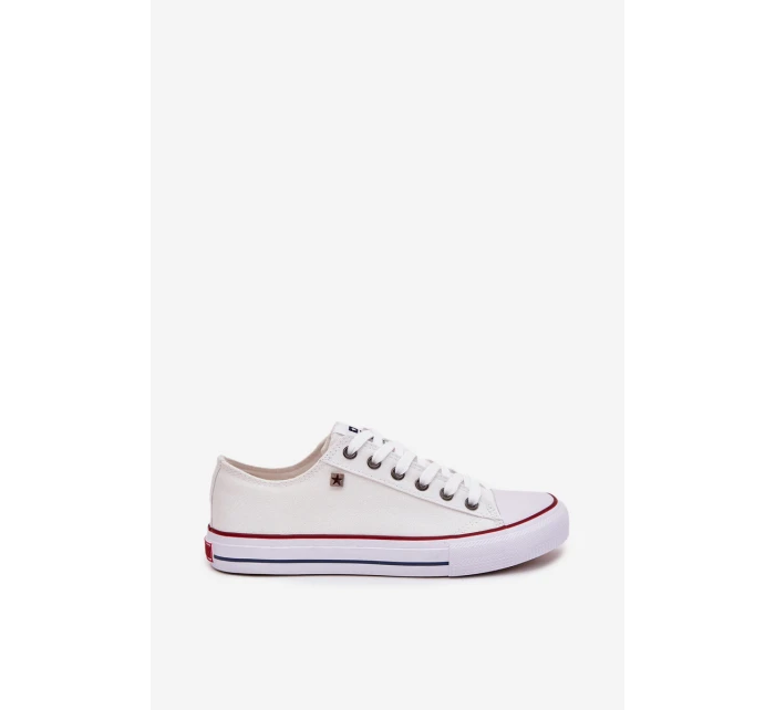 Dámské nízké tenisky Big Star – bílé Dámské nízké tenisky Big Star – bílé