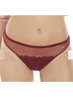 Dámské tanga 90601 petrolejově modré se zlatou - Selmark Dámské tanga 90601 petrolejově modré se zlatou - Selmark