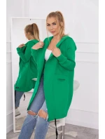 Zateplená mikina s kapucí model 21099104 zelená - Kesi