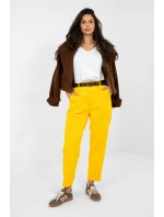 ~Spodnie sztruksowe model 224052 Italy Moda