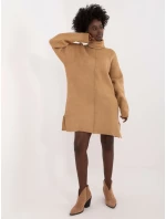Sukienka BA SK model 20301558 camelowy - FPrice