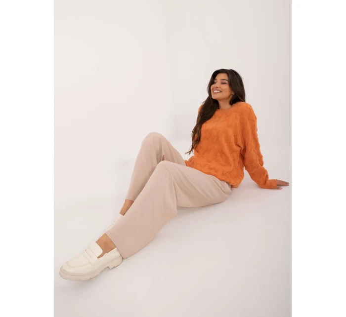 Spodnie LK SP model 20459100 beżowy - FPrice Spodnie LK SP model 20459100 beżowy - FPrice