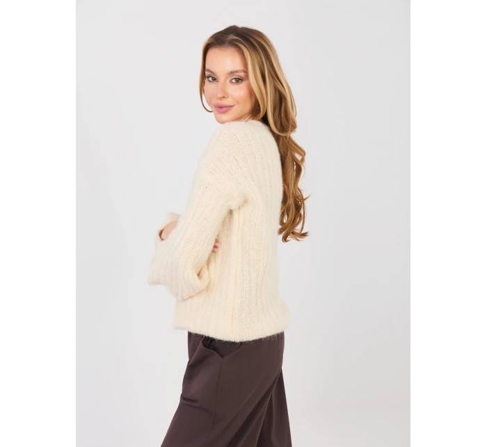 Sweter MI SW model 21954258 jasny beżowy - FPrice