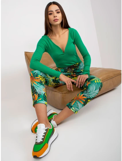 Tepláky RV DR 7956.31 zelených