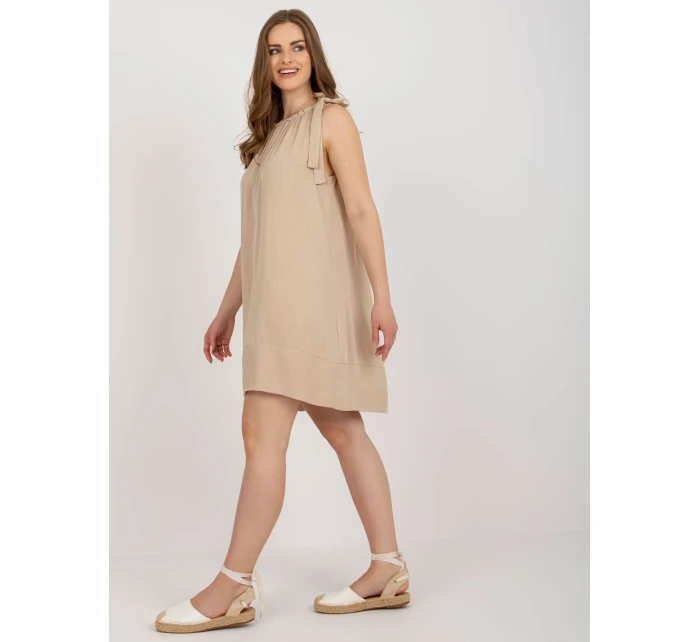 TW SK BI 89923 šaty.29 béžová TW SK BI 89923 šaty.29 béžová