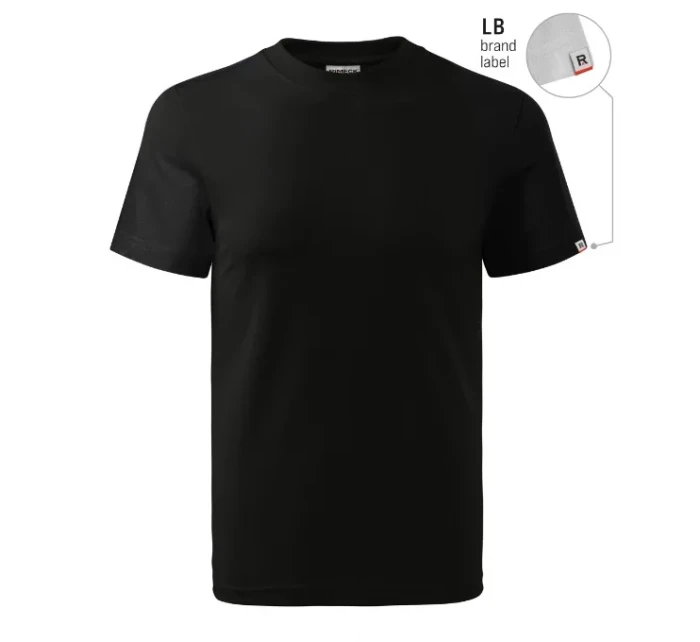 Base tričko unisex černá 01 (brand label) Base tričko unisex černá 01 (brand label)