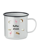 Personalizovaný retro plecháček s letním mixem 