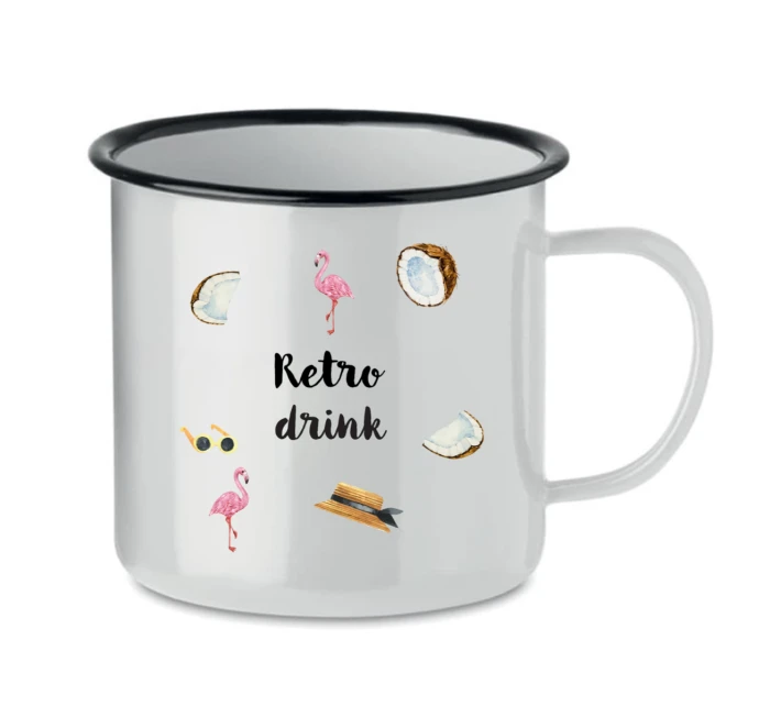 Personalizovaný retro plecháček s letním mixem 