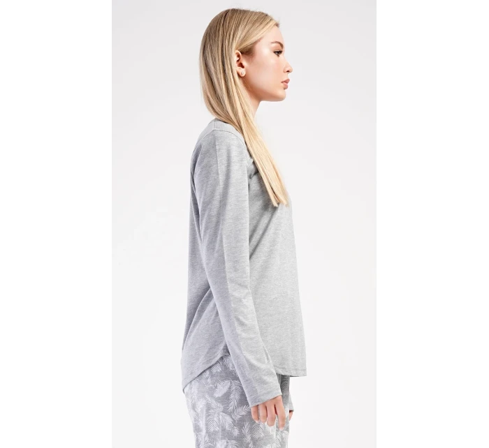 Dámské pyžamo dlouhé Peříčko