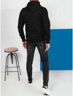 Pánská mikina s kapucí černá Dstreet model 21976012 - FashionStreet