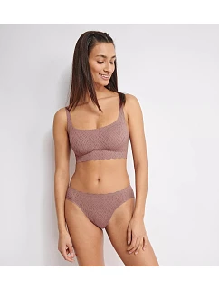 SLOGGI ZERO FEEL BLISS - tanga s vysokou nohavičkou v 360° elastické krajce Sloggi