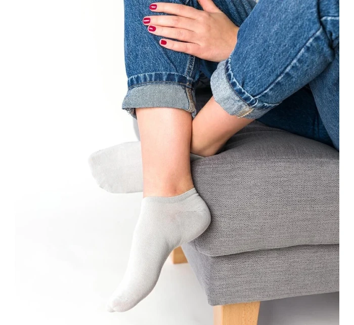 Dámské kotníkové ponožky Steven Invisible art.007