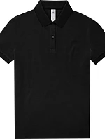 B&C My Polo 180 /women Dámské piqué polo 01.W461 black