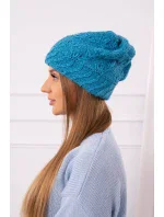 Dámská čepice Dagmara K332 tyrkysová Dámská čepice Dagmara K332 tyrkysová