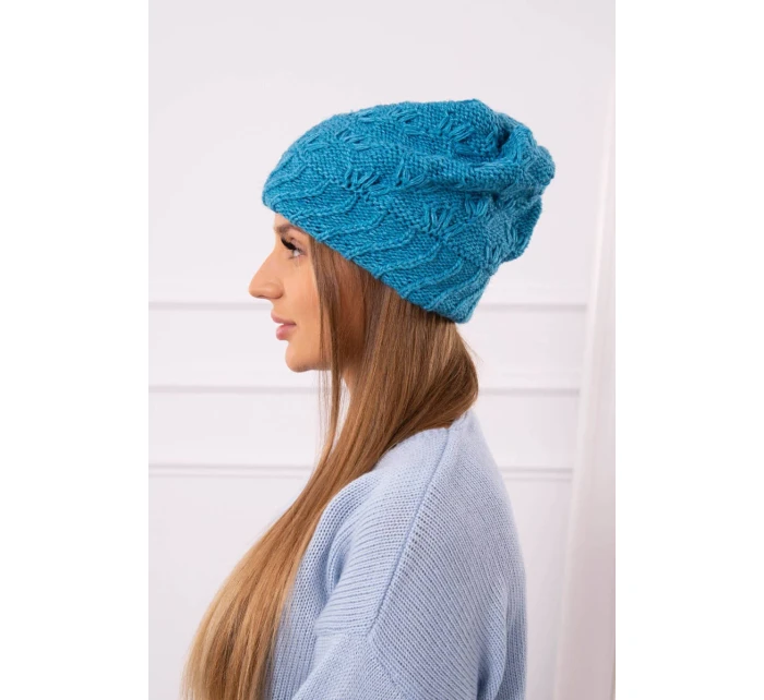 Dámská čepice Dagmara K332 tyrkysová Dámská čepice Dagmara K332 tyrkysová