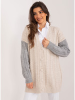 Sweter BA SW 0549.32 szary
