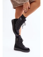 Dámské sněhule Progress PROGJ-24-157 Černé Dámské sněhule Progress PROGJ-24-157 Černé