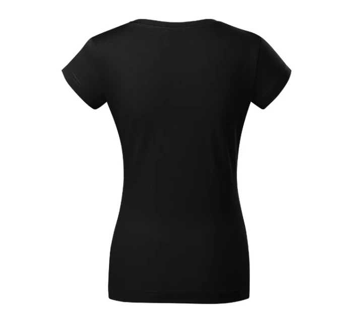 Fit V-neck tričko dámské černá