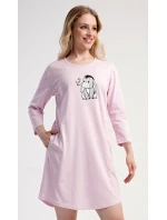 Dámské domácí šaty s tříčtvrtečním rukávem model 21475687 - Vienetta