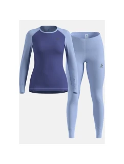 Termoaktivní prádlo - Odlo Set ACTIVE WARM Special Set velikost M námořnická modrá