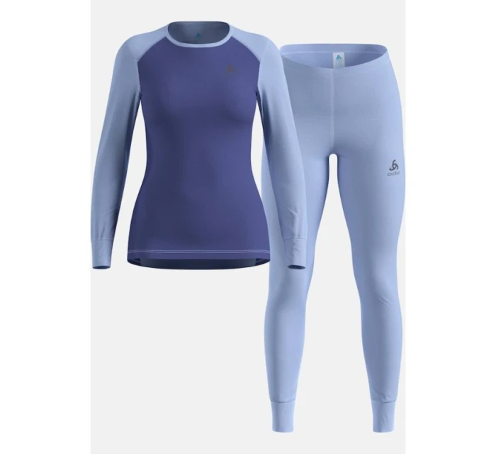 Termoaktivní prádlo - Odlo Set ACTIVE WARM Special Set velikost M námořnická modrá