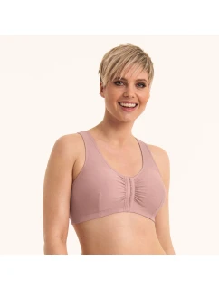 Hazel chirurgická podprsenka zapínání vpředu 5765X rosewood - Anita Care