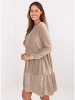 Šaty D10040Z30289 tmavě lila Šaty D10040Z30289 tmavě lila