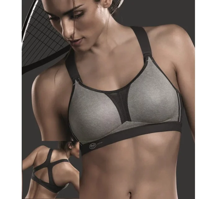 Dámská sportovní podprsenka dynamiX star 5537 Heather grey - Anita