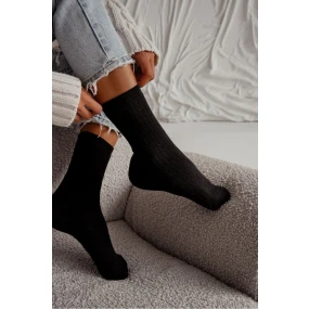 Dámské pruhované froté ponožky 0118.015 Dámské pruhované froté ponožky 0118.015