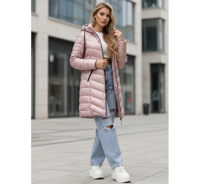 Dámská dlouhá zimní prošívaná bunda FashionStreet TY5505
